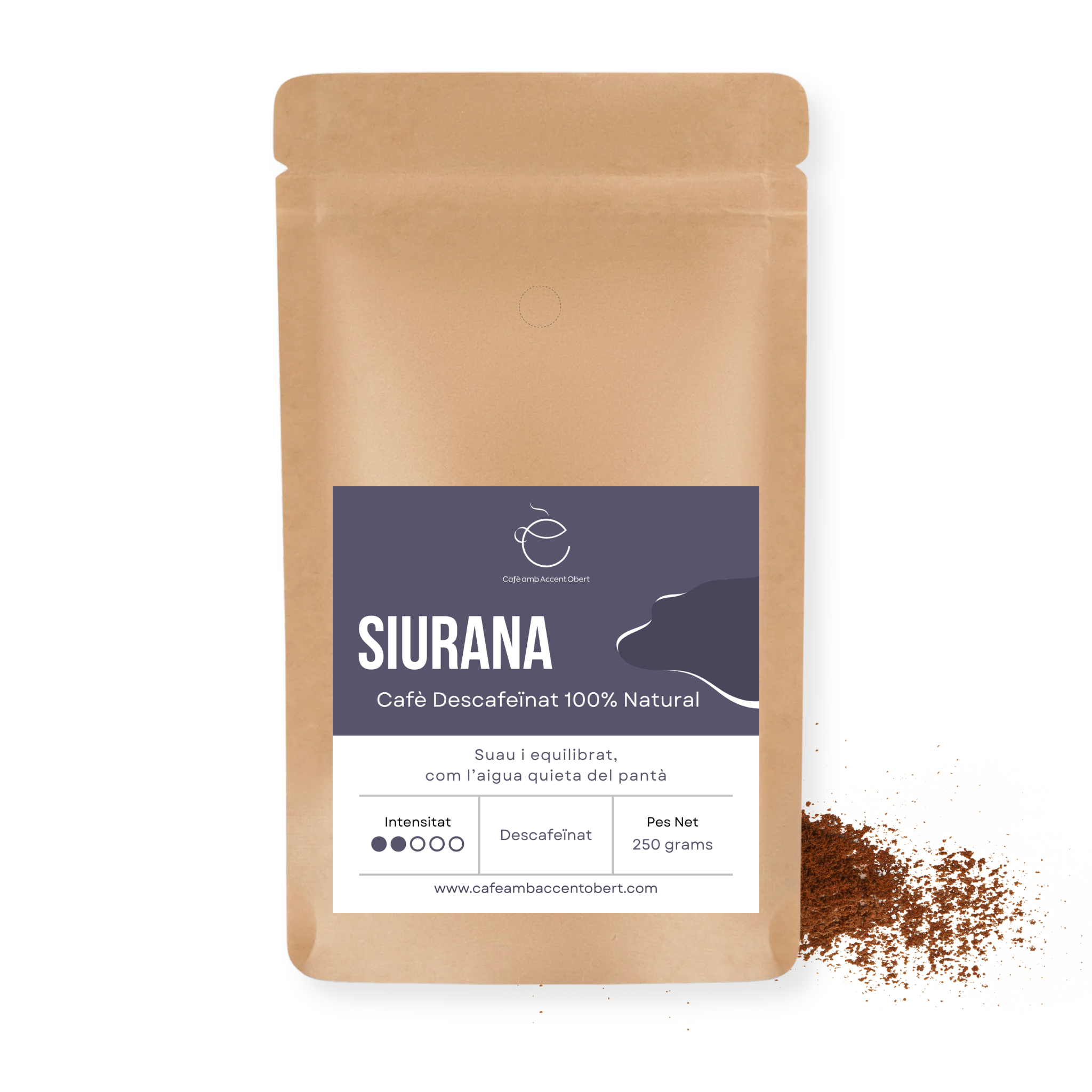 SIURANA - Cafè descafeïnat molt